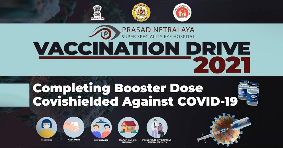 Vaccination Drive 2021 at Prasad Netralaya: Shielding the Heroes