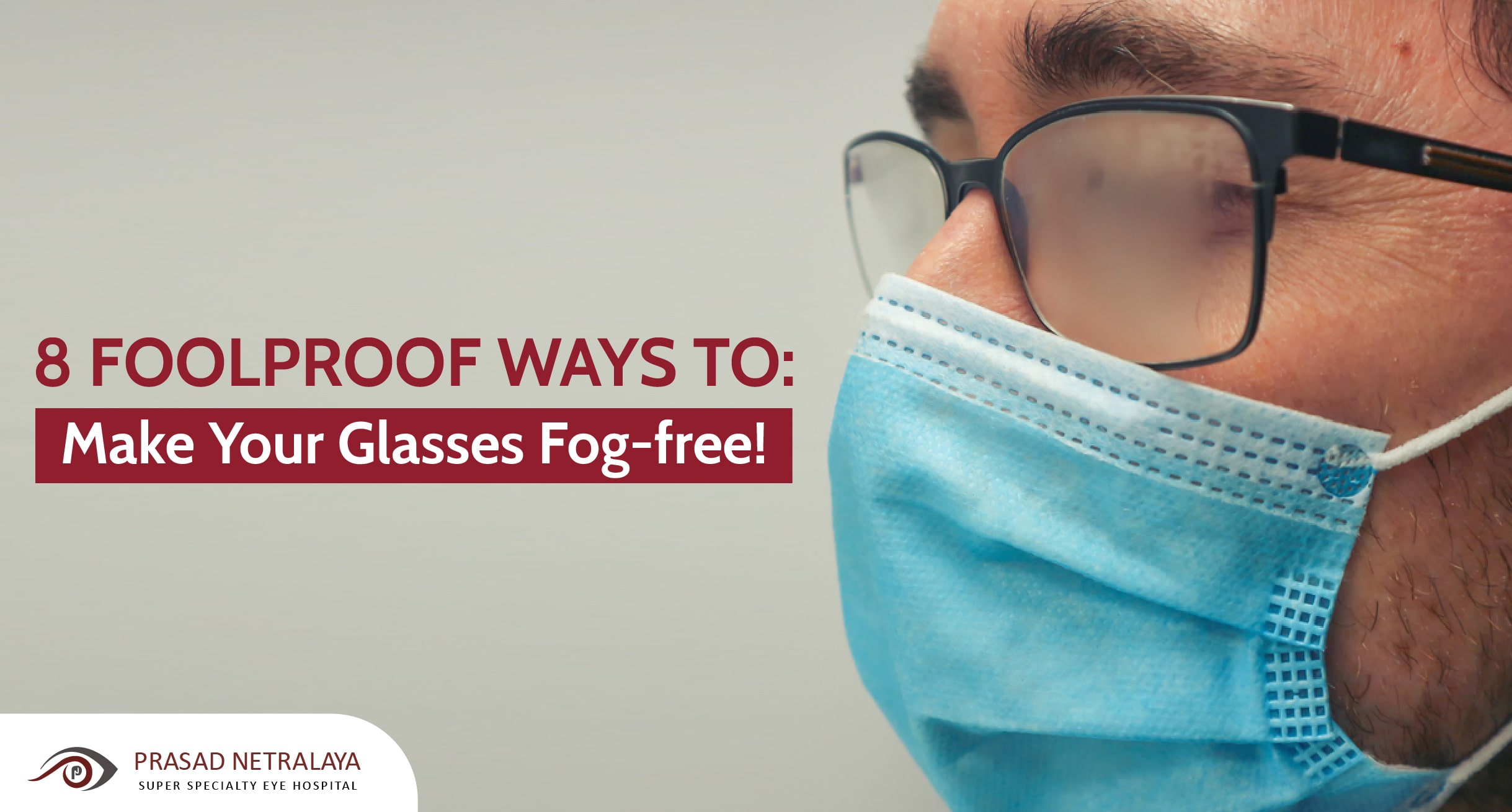 8 Tips To Prevent Glasses From Fogging